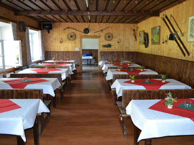 Bild vom Mitterberghaus-Aufenthaltsraum