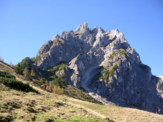 Gebirge in der Nähe vom Mitterberghaus 
