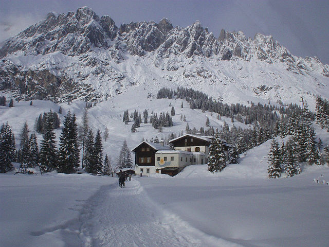 Bild vom Mitterberghaus-Winter